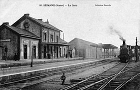 Stacidomo Sézanne (ĉirkaŭ 1900)