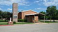 Catholic Church in Pearsall, TX located on corner of Brazos and Willow