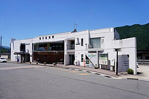 鳴子溫泉車站站房(2023年7月)