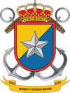 Emblema del primer Batallón de desembarco de la Brigada de Infantería de Marina "Tercio de Armada"