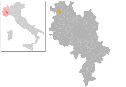 Pino d'Asti – Mappa