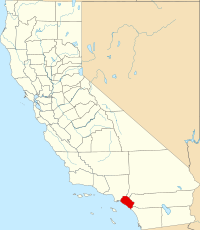 Location in California