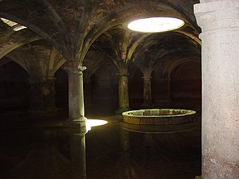 Cisterna de la fortaleza de El Jadida.