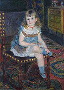 Pierre-Auguste Renoir: Georgette Charpentier sitzend