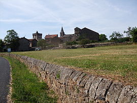 A general view of Saint-Victor-et-Melvieu