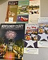 A small sample of written matter from City of Conroe, TX, Chamber of Commerce and visitor information center.