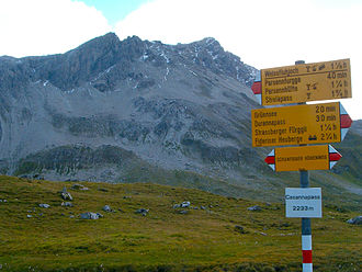 Casannapass mit Weissflue