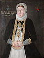 Anne Skovgaard til Gundestrup. Maleri fra 1500-tallet.