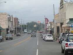 Downtown Many facing west (2013)