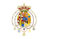 1738–1806; 1815–1816 Steag schimbat după ce Carol a devenit rege al Neapolelui şi Siciliei. Steagul a rămas al Siciliei în timpul Războaielor napoleoniene şi a fost reinstituit ca steag al Neapolelui după război