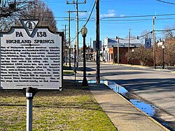 Skyline of Highland Springs