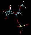 IdoA(2S)1C4- tuolikonformaatio