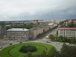 Roundabout in Narva