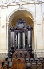 El órgano del coro.