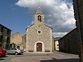 L'église et la place