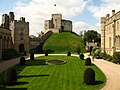 Arundel Castle, eine ausgebaute Motte