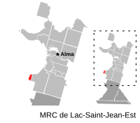 Location of Desbiens