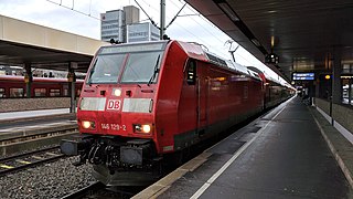 DB 146 129 als RE1 nach Norddeich Mole