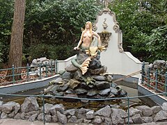 Représentation du conte de la Petite Sirène à Efteling.