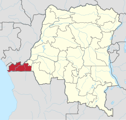 Provincia del Congo Centrale – Localizzazione