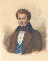 portrét P. Engelhardta (akvarel, 1833)