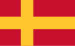 Inofficiell flagga för svenskspråkiga finländare.