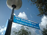 Jan Schaeferpad in Amsterdam-Zuidoost