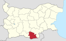 Kardzhali in Bulgaria.svg