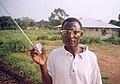 Image 48A radio listener in Kailahun (from Sierra Leone)