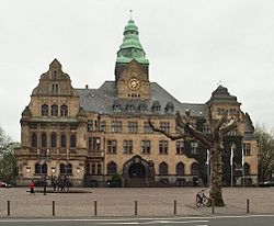 Town Hall of Recklinghausen.