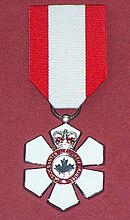 Replica Order of Canada member medal