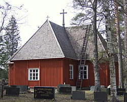 Revonlahden kirkko keväällä 2007