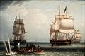 19世紀初頭の欧米の捕鯨船団の例（1831年）