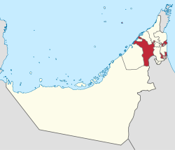 در نقشهٔ امارات متحده عربی