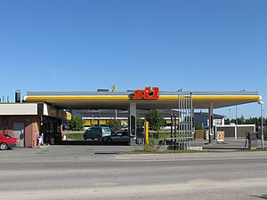 St1-station i Kemijärvi, Finland