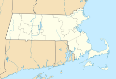 Ист Пеперел на карти Massachusetts