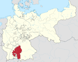 The Kingdom of Württemberg di dalam Empayar Jerman sebelum 1918