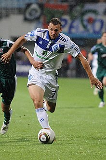 shevchenko jogando pelo clube