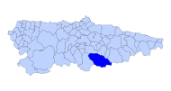 Aller, Asturias: situs