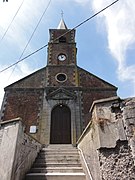 Façade de l'église.