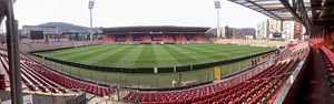 Das Stadion Bilino Polje in Zenica