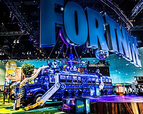 Стенд гри Fortnite (Е³ 2018)