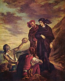 Hamlet und Horatio auf dem Friedhof (Eugène Ferdinand Victor Delacroix).jpg