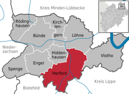 Herford – Mappa