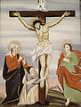 Crucificação, exemplo de arte sacra popular da Coleção Kriss instalada recentemente na ramificação do Museu Nacional no Mosteiro de Asbach