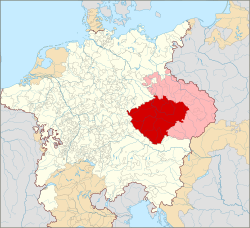 Vương quốc Bohemia và Lãnh thổ vương quyền Bohemia in 1618