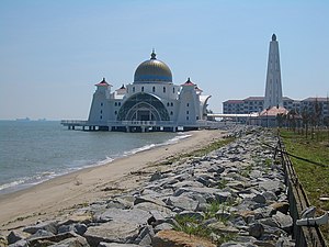 Malacca Straits Mosque.