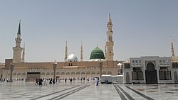 Profeetan moskeija Medinassa.