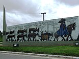 Monumento ao Tropeiro, na cidade da Lapa