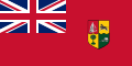 De handelsvlag en de facto vlag van Zuid-Afrika tussen 1910 en 1928